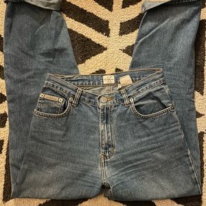 Vintage Calvin Klein high-waisted jeans. Size 0/2.